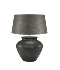 Modena Table Lamp 42cm Brown Ceramic
