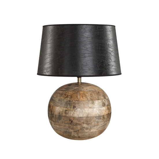 Colt Medium Table Lamp Brown Mango Wood 39cm Colt Medium Table Lamp Brown Mango Wood 39cm