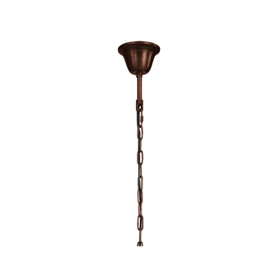 Rome Ceiling Light Rust 80cm