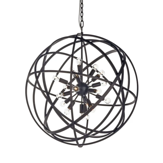 Nest Ceiling Light Black 80cm