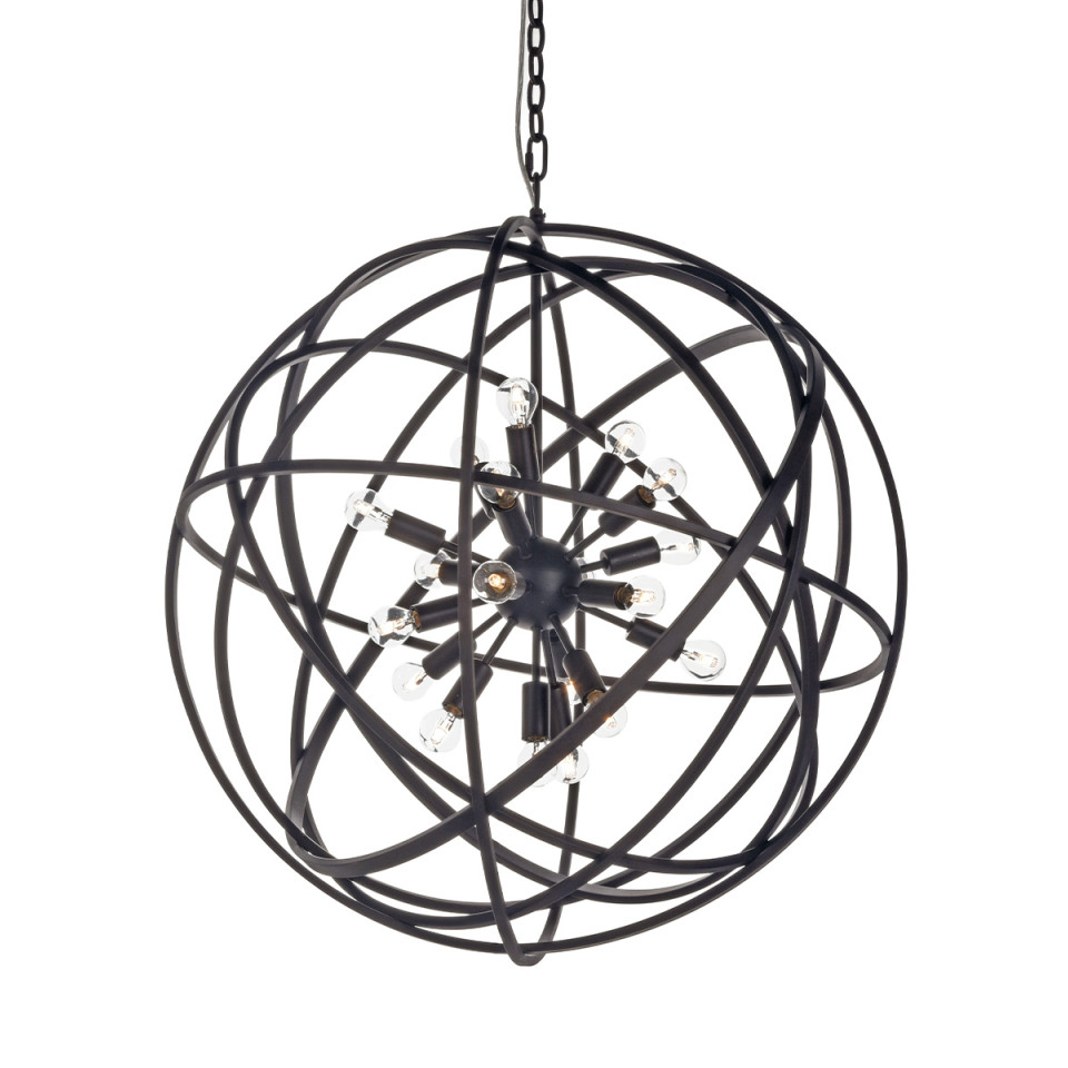 Nest Taklampa Svart 80cm- Gratis Hemleverans .