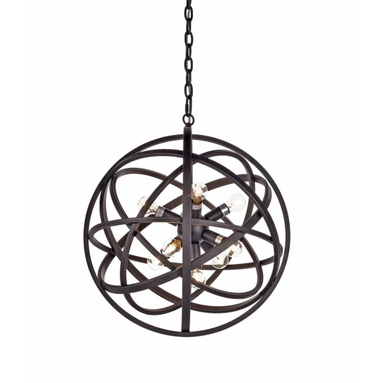Nest Taklampa Svart 50cm- Gratis Hemleverans.
