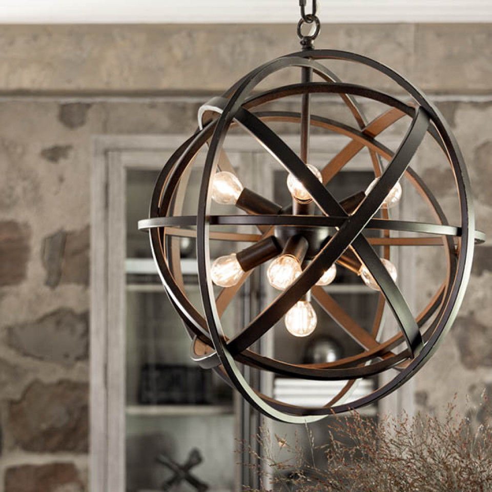 Nest Taklampa Svart 50cm- Gratis Hemleverans.