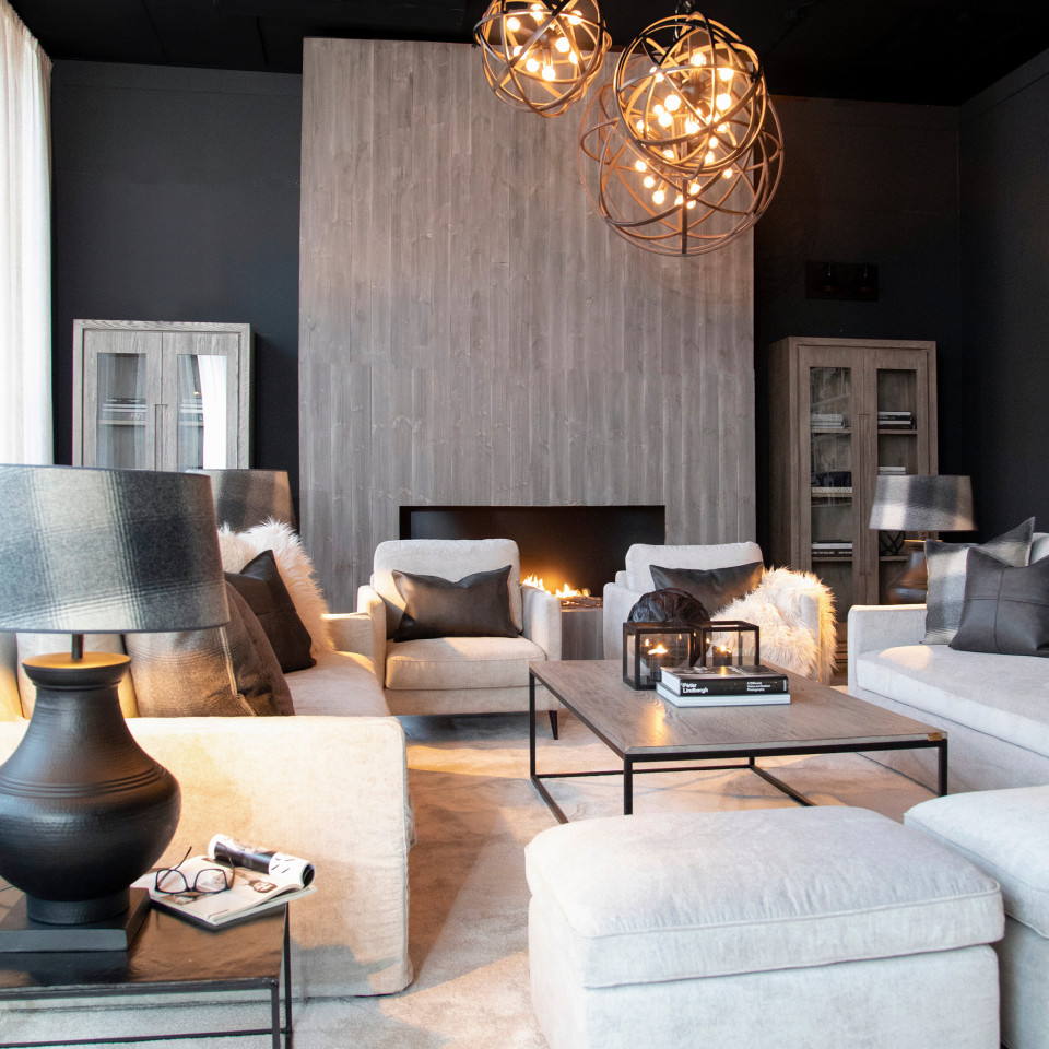 Nest Ceiling Light Brass 50cm