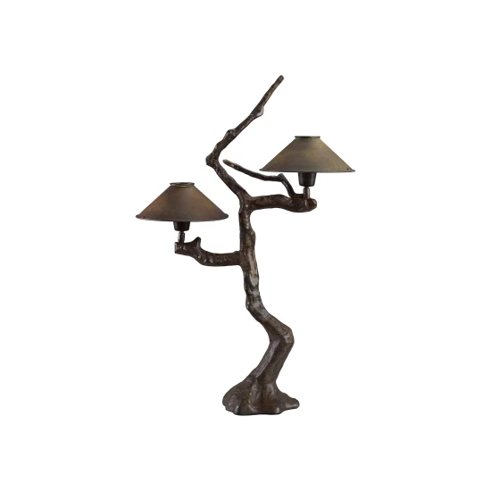 Ramo L bordslampa grön patina 80 cm