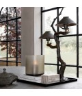 Ramo medium table lamp green patina 60 cm