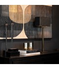 Caligo table lamp antique brass 66/90 cm