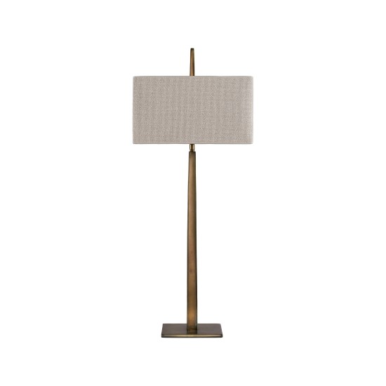Caligo bordslampa antikmässing 66/90 cm
