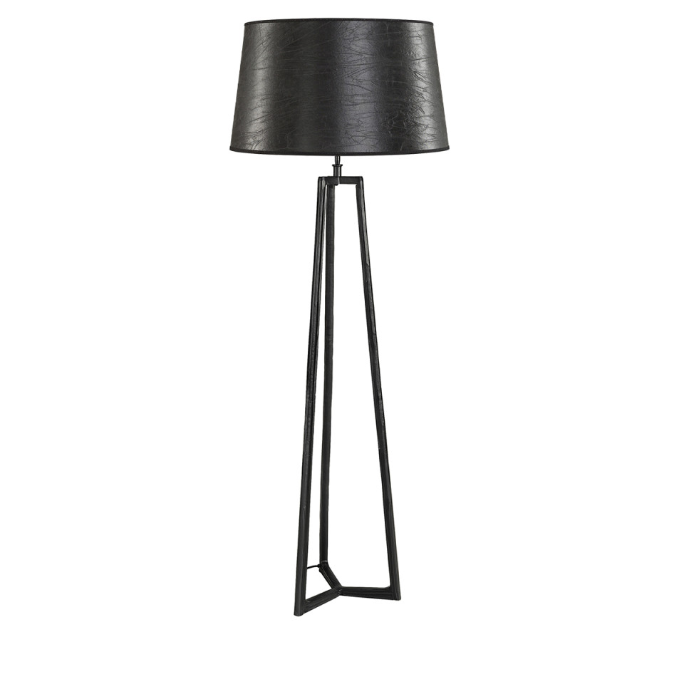 Montone Floor Lamp Black 140cm Artwood Montone Floor Lamp Black 140cm