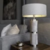 Armando Tube Bordslampa Blank Svart Nickel 67cm
