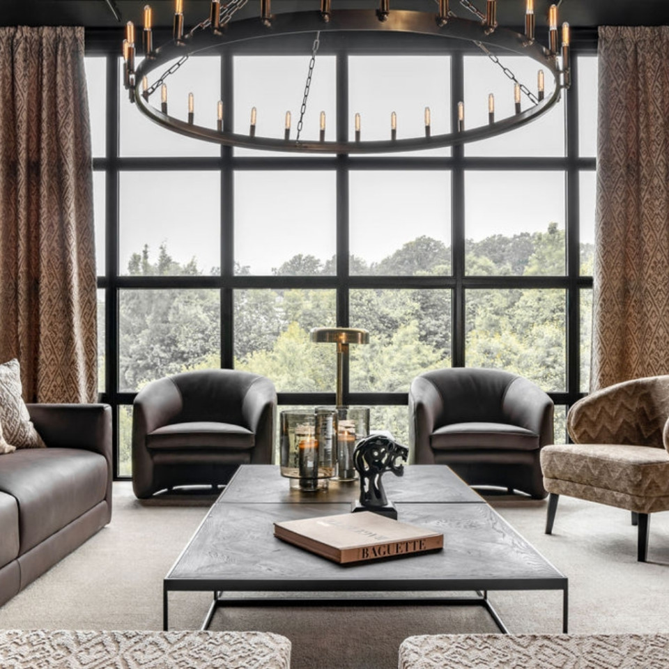 Armando bordslampa antik mässing 70 cm