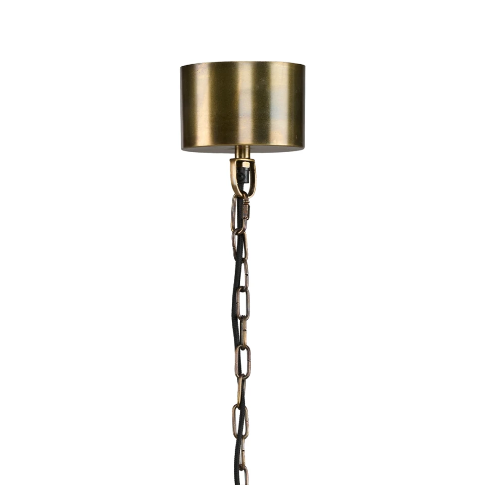 Armando taklampa antik mässing 60 cm