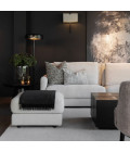 Armando golvlampa antik brons 150 cm