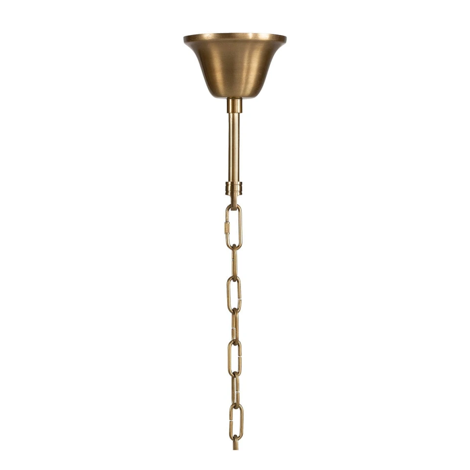 Crown Pendant Bronze ceiling lamp 165 cm diamter.