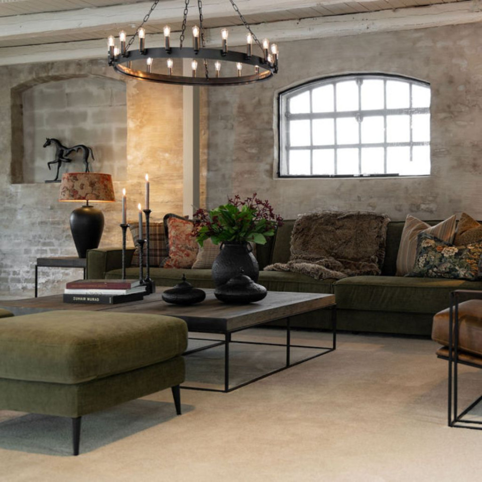 Crown Taklampa Metall 105cm-  Gratis Hemleverans + 25% Rabatt Idag