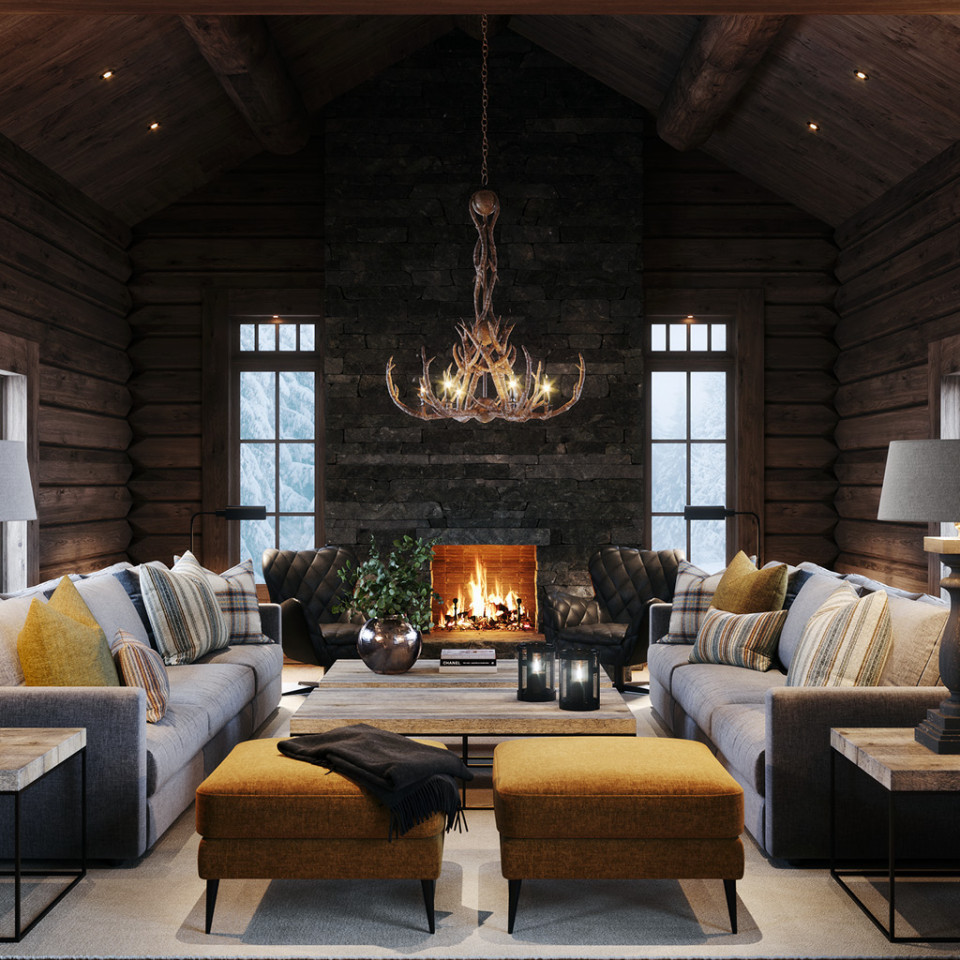 Antler Takkrona natur 92cm-Gratis Hemleverans