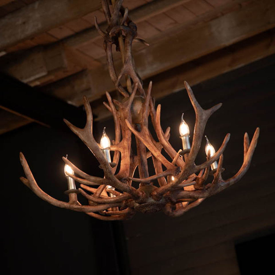 Antler Takkrona natur 92cm-Gratis Hemleverans