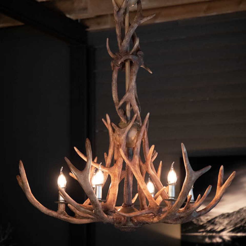 Antler Takkrona natur 92cm-Gratis Hemleverans