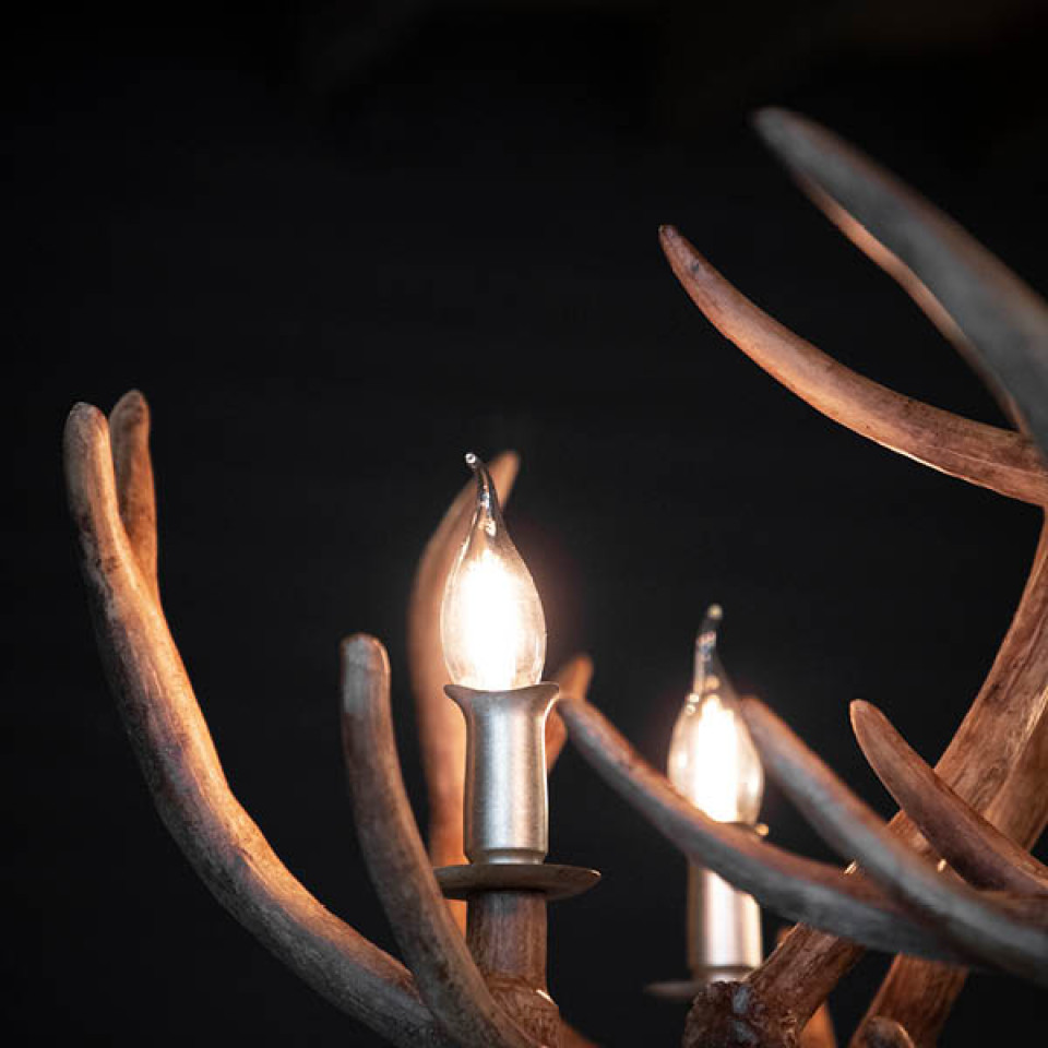 Antler Takkrona natur 92cm-Gratis Hemleverans