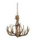 Antler takkrona natur 68 cm