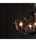 Antler takkrona svart 68 cm