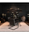 Royal 20-lt ceiling light antique bronze 105 cm
