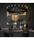 Royal 20-lt ceiling light antique bronze 105 cm