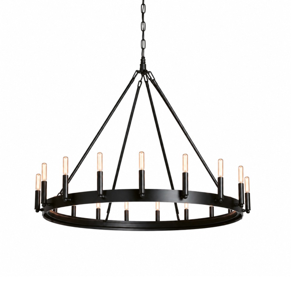 Royal 20-lt ceiling light antique bronze 105 cm
