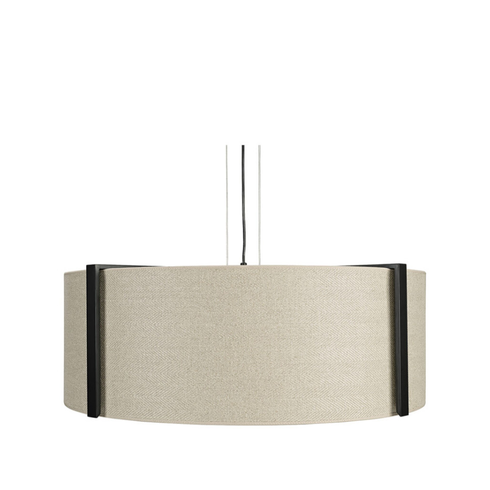 Calgary Ceiling Light Linen Beige 82cm Artwood Artwood Calgary Ceiling Light Linen Beige 82cm Artwood