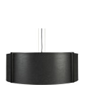 Calgary Ceiling Light Black Leather 82cm Artwood Artwood Calgary Ceiling Light Black Leather 82cm Artwood