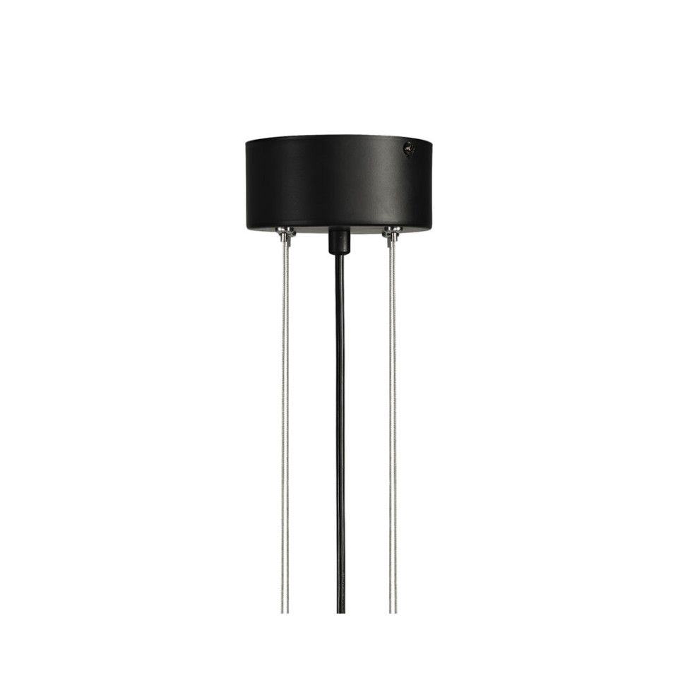 Calgary Ceiling Light Black Leather 82cm Artwood Artwood Calgary Ceiling Light Black Leather 82cm Artwood