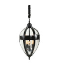 Timeless 3-ljus drop taklampa svart 40 cm Artwood Timeless 3-ljus drop taklampa svart 40 cm