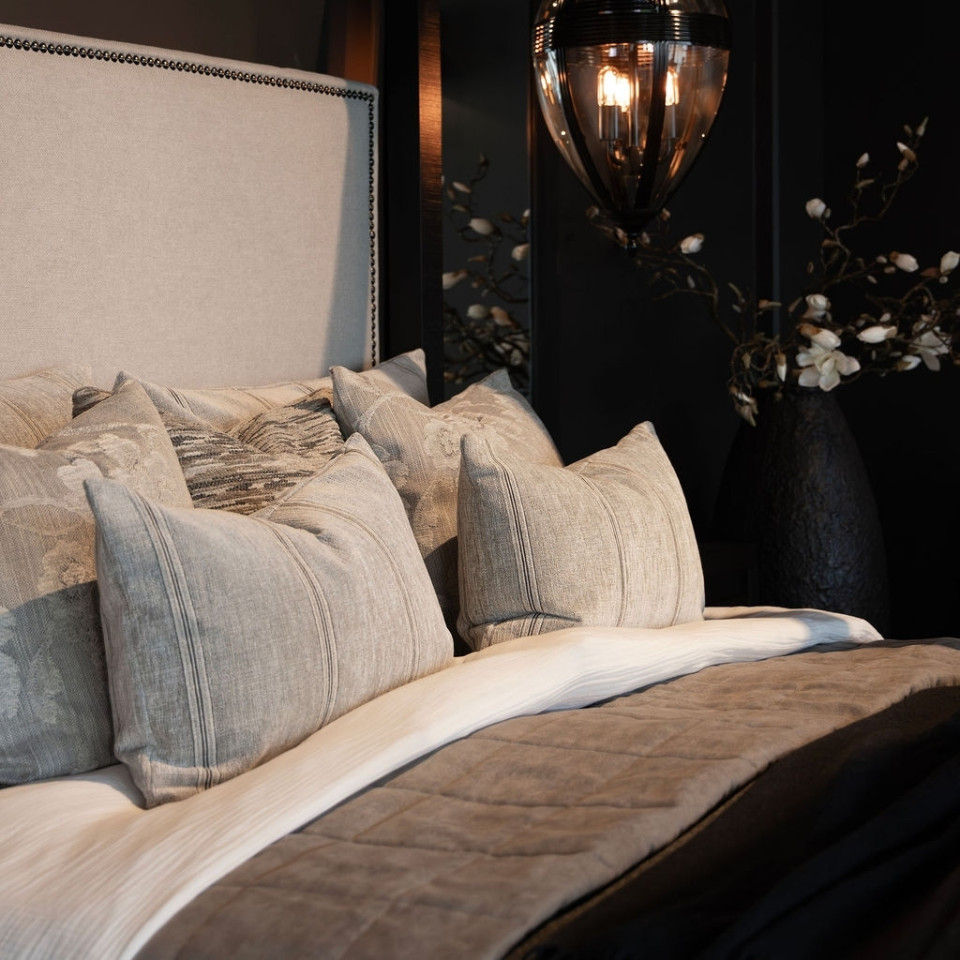 Timeless 3-ljus drop taklampa svart 40 cm