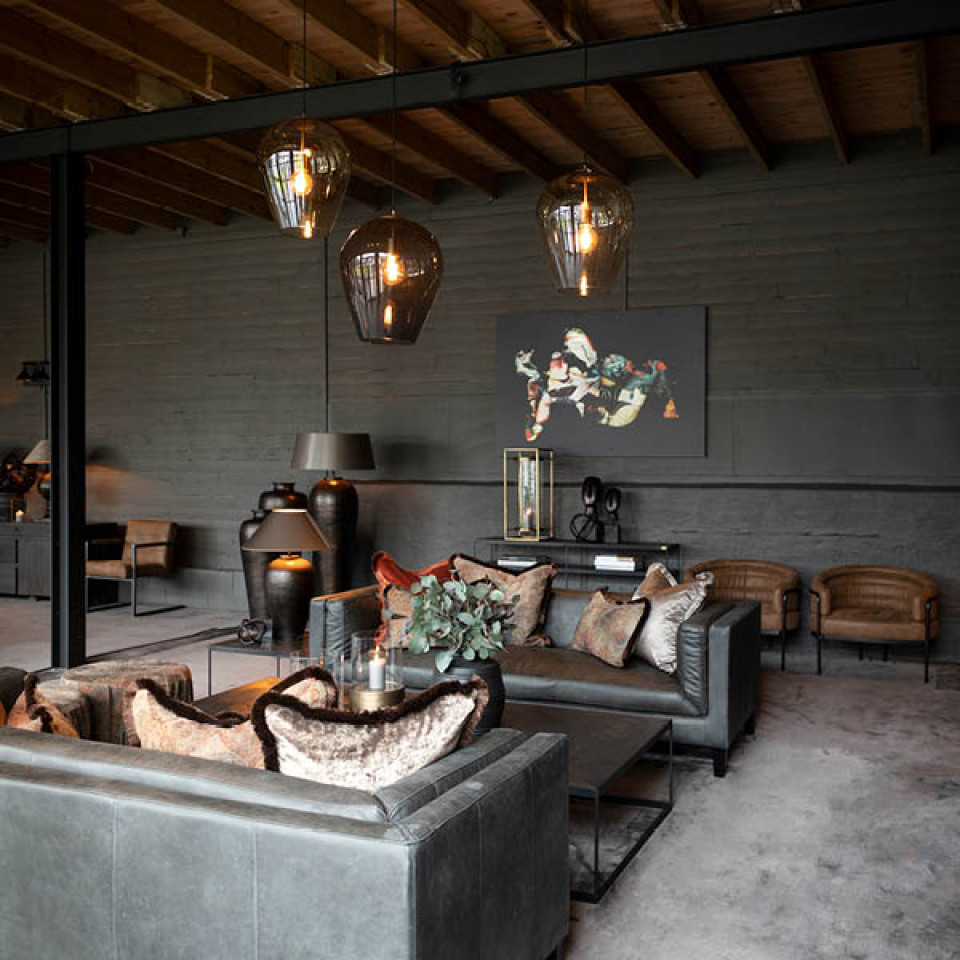 Infinity Taklampa Smoke Grey 50 cm