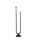 Twin golvlampa svart 142 cm