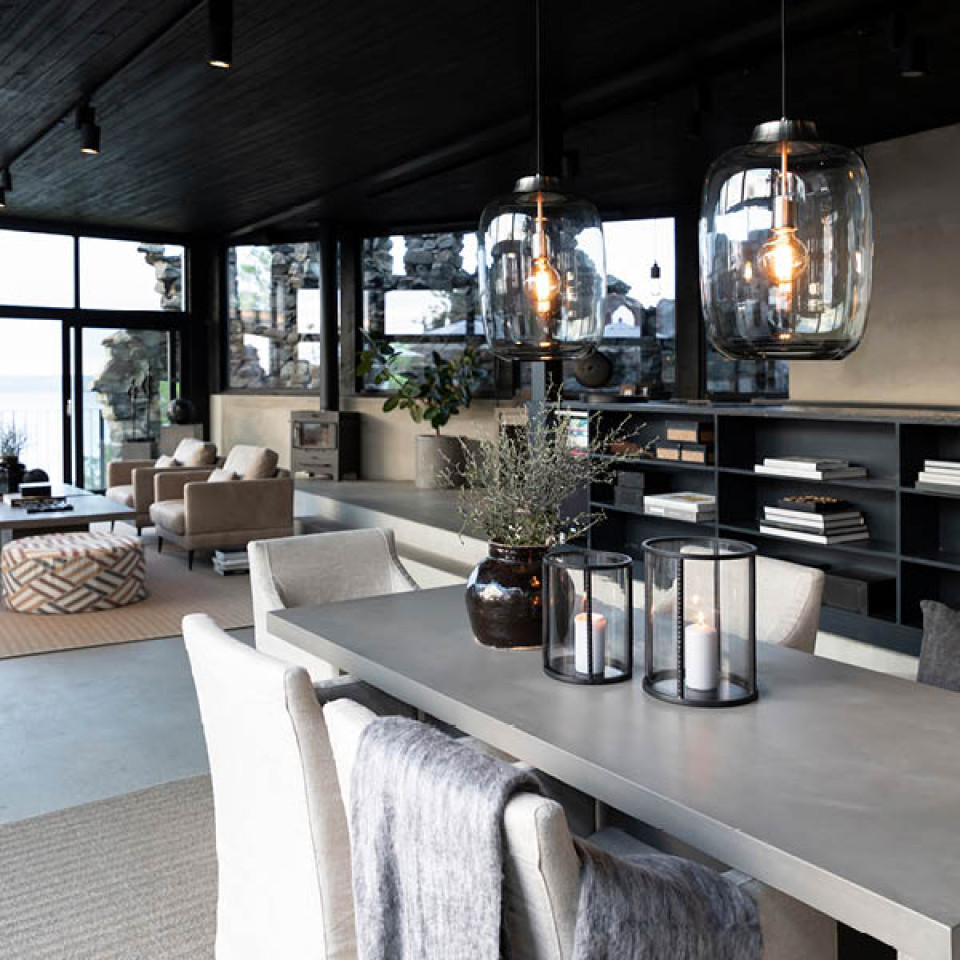 Endless Taklampa Grå 48 cm