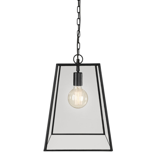 Slim City Taklampa Svart Järn 29cm