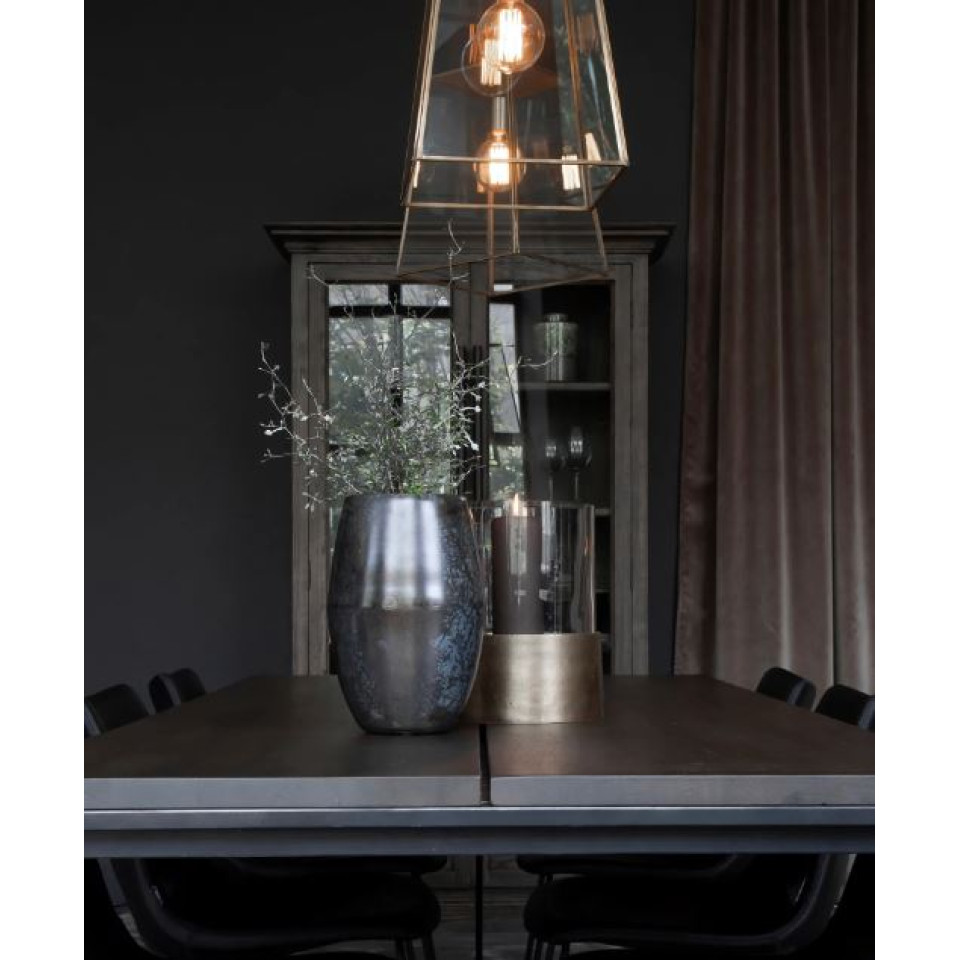 Slim City Ceiling light iron black 29cm