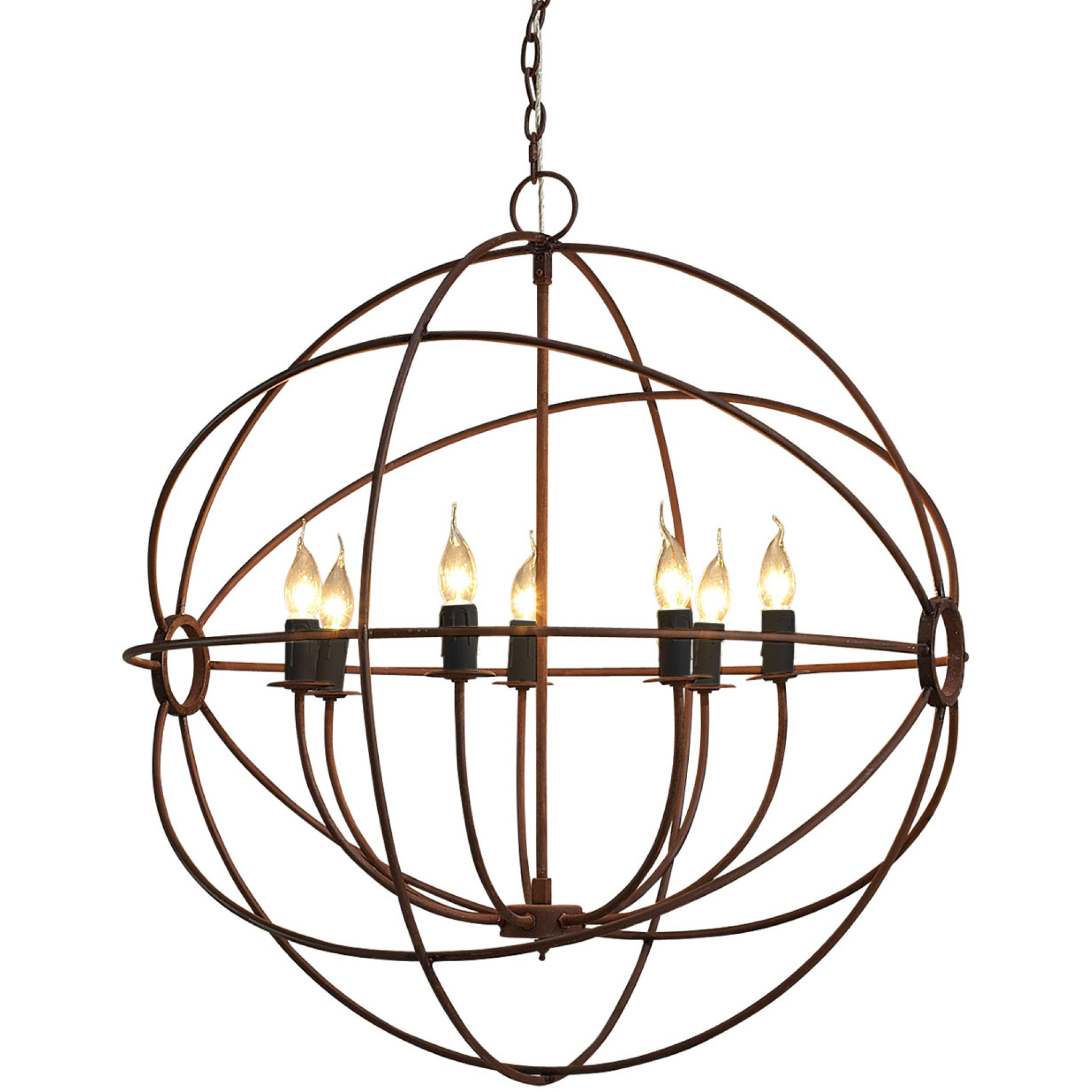 Ceiling lights Rome Ceiling Light Rust 80cm Artwood LampKompaniet