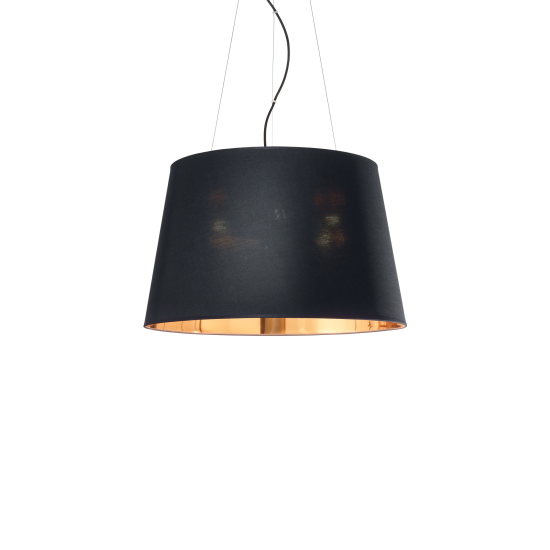Turku taklampa svart/guld 50cm Turku taklampa svart/guld 50cm