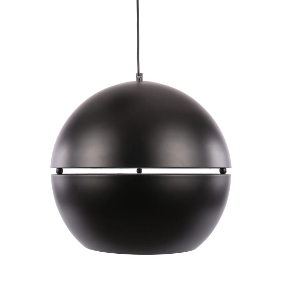 Tun taklampa svart 40cm