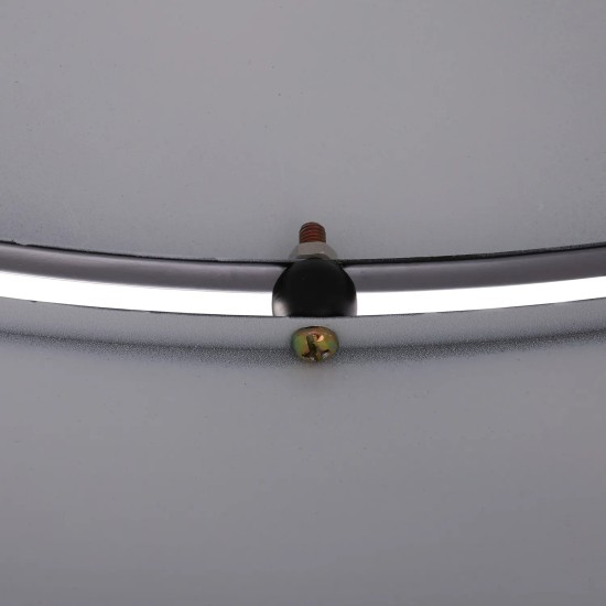 Tun taklampa svart 40cm