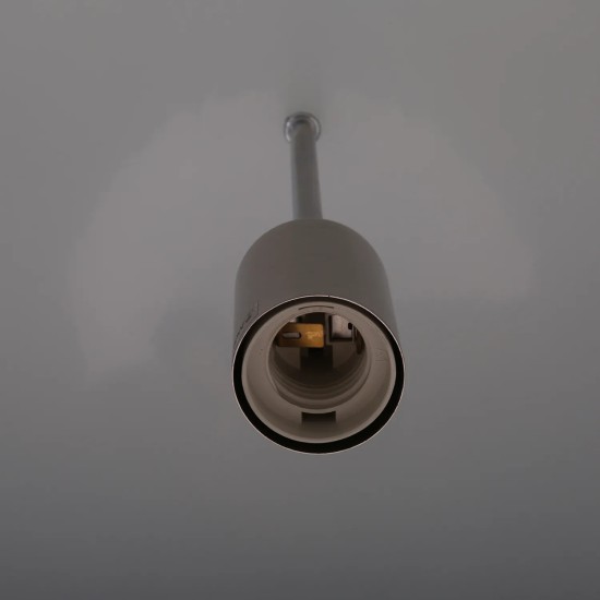 Tun taklampa nickel 40cm