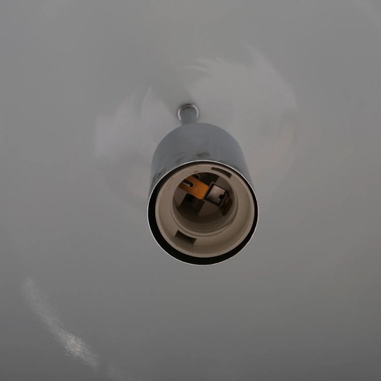 Tun taklampa krom 50cm