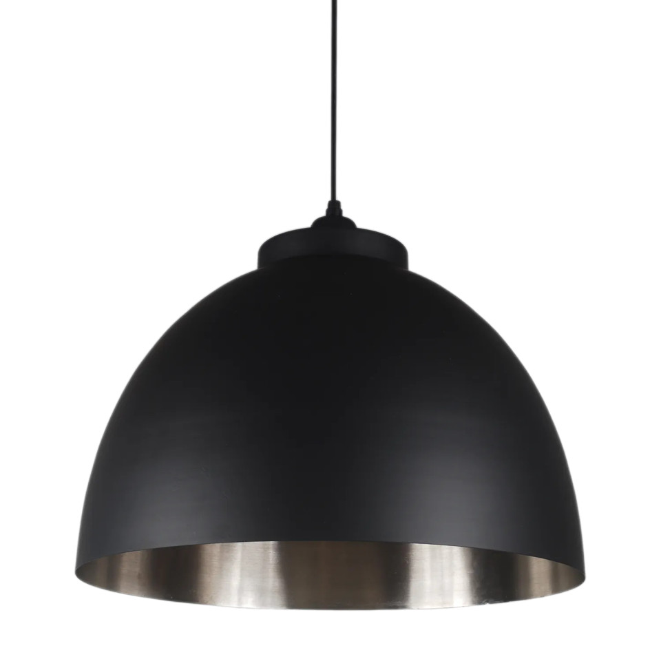 Torsby taklampa svart/silver 44cm Designed Lights Torsby taklampa svart/silver 44cm