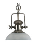 Orsa taklampa vit/silver 40cm