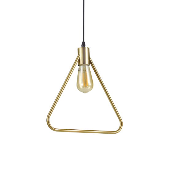 Shapes Triangle ceiling lamp gold 29.5cm Shapes Triangle ceiling lamp gold 29.5cm