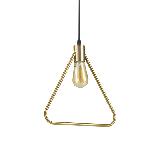 Shapes Triangle taklampa guld 29.5cm