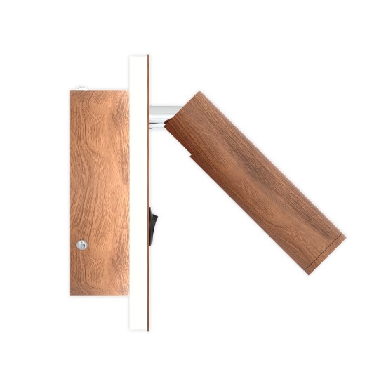 Bergdala hotell vägglampa trä 14cm