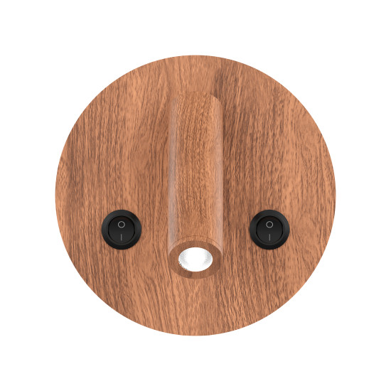 Bergdala hotel wall light wood 14cm Bergdala hotel wall light wood 14cm